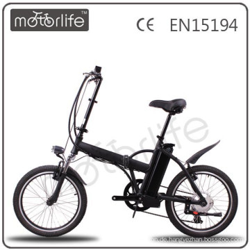 MOTORLIFE / OEM heißer Verkauf 36v 250w Li-Ion Akku Falten E-Bike, Motor ebike